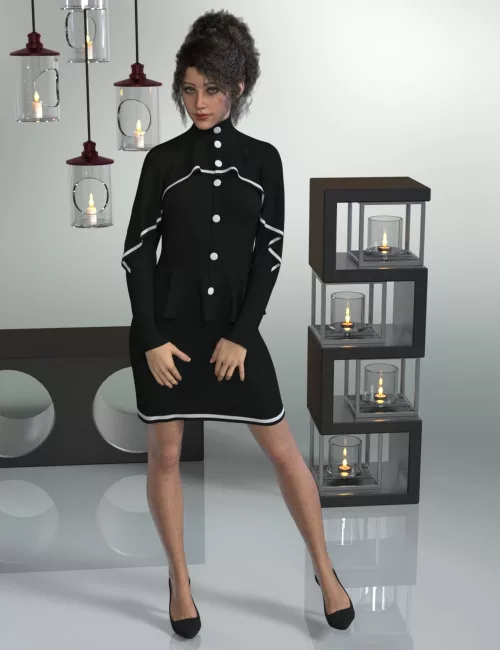 dForce Madeline Outfit for Genesis 9