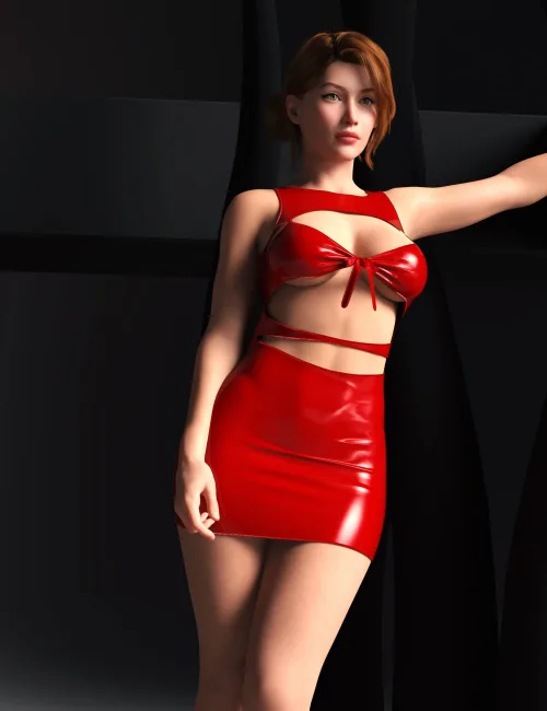 dForce RQL Midnight Curve Dress for Genesis 8, 8.1 Female