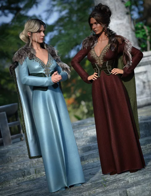 dForce Viking Age Outfit Texture Add-On