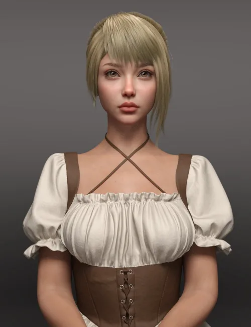 EG Business Attire, Hair and EG Lovely Poses Genesis 9 Bundle