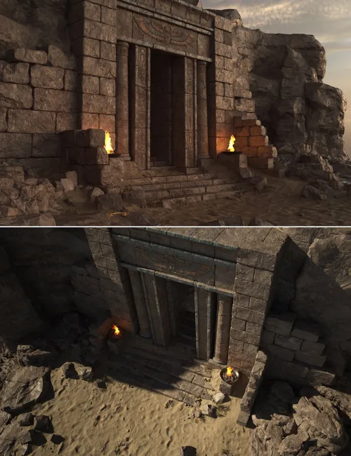 Egyptian Gateway Ruins