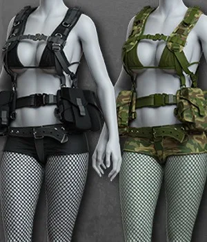 Exnem Commando for Genesis 8 Female