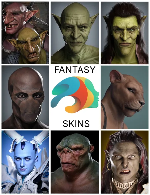 Fantasy Skins for Genesis 9