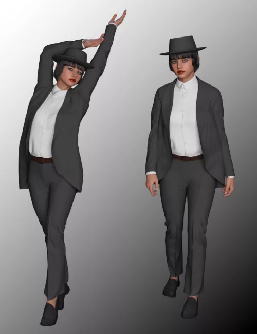 FG Modern Gothic Outfit for Genesis 9