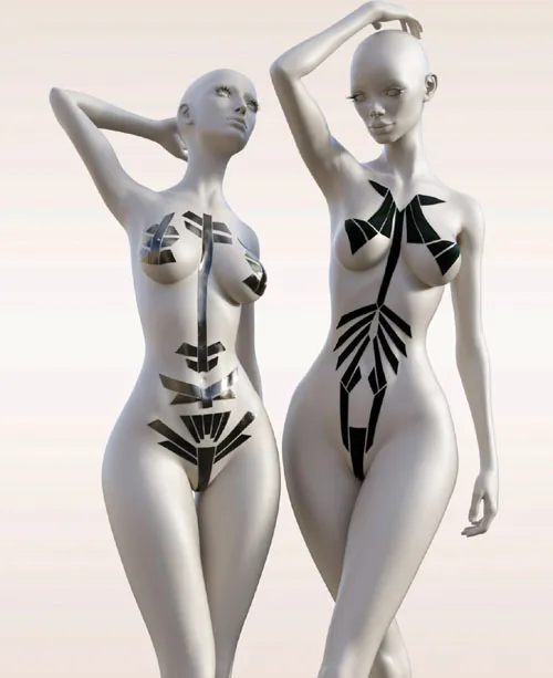 Cyber Bikini for G8 and G9 females