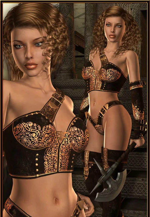 The Guardian - for DMR Ellas Clothes Poser Themed Romantic-3D