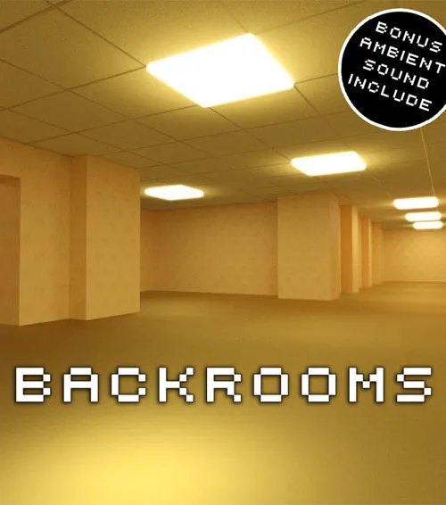 Backrooms for DS Iray 3D Models Christophe3D
