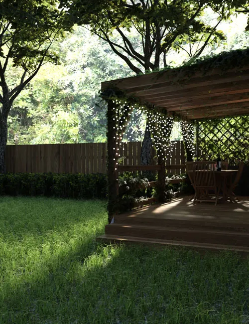 Porch Garden Set 3D Models Tim82