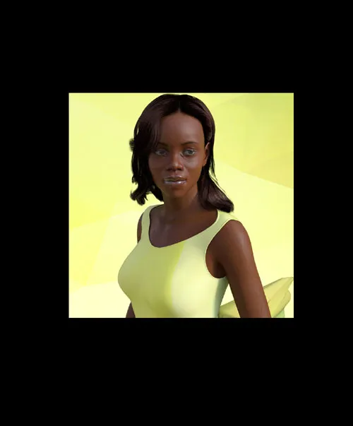 African Female Faces Morphs for Genesis 8 Female