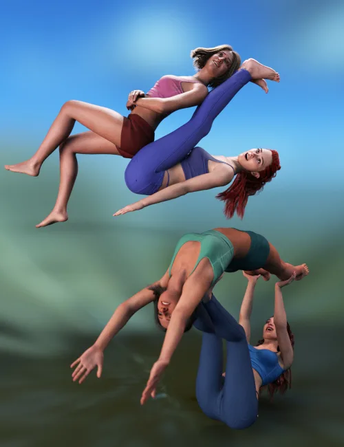 Funny Couple Poses for Genesis 9