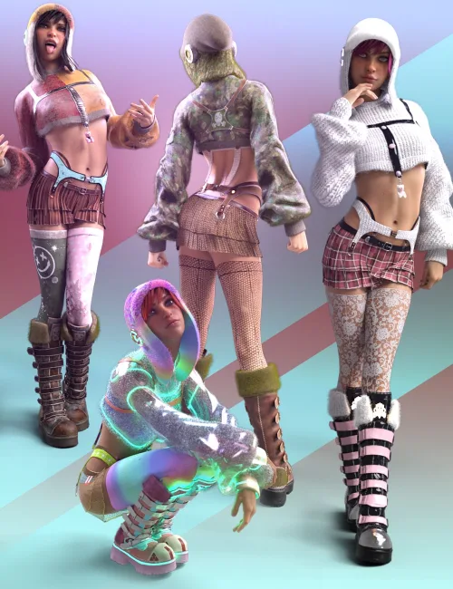 Fuzz Outfit Textures Add-On