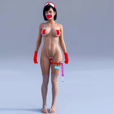 GD Vital Signs Nurse Outfit for G8F