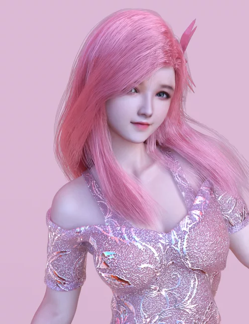 HS Icey Character, Expression and Hair Bundle
