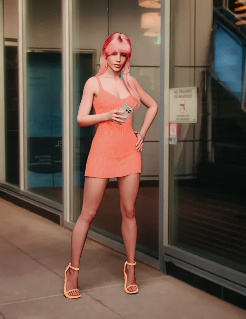 HT Candy Morley Dress for Genesis 9