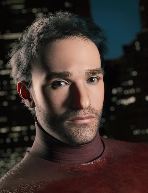 JP Darrow HD with dForce Body Hair for Genesis 9