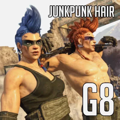 Junkpunk Hair for G8