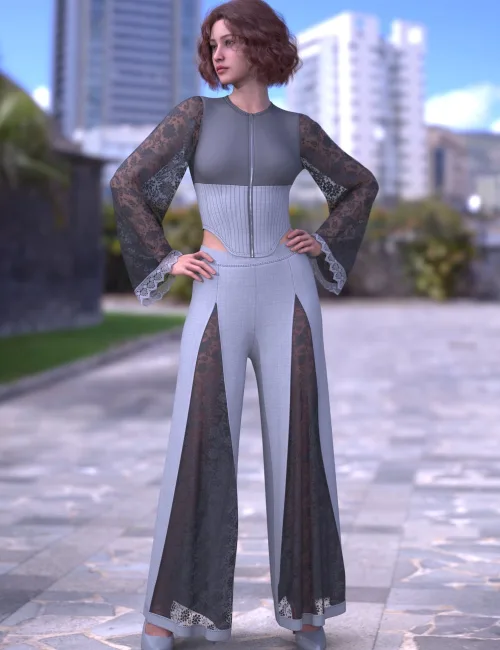 LV dForce Chic Couture Outfit for Genesis 9