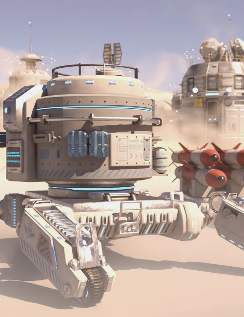 M2Mech Platform Kit Mantis Texture Add-on