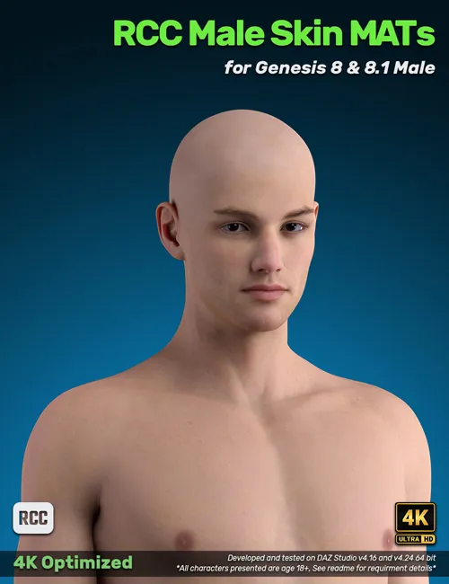 RCC Male Skin MATs for G8M & 8.1M