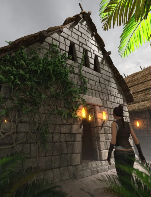 Mesoamerican City Buildings 2