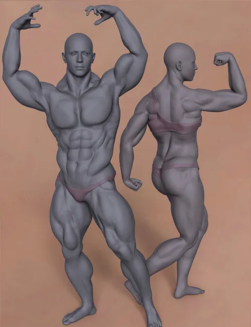 Musculature HD Morphs for Genesis 9 Bundle