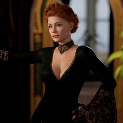 Ophelia Character Morph for Genesis 8 Female 