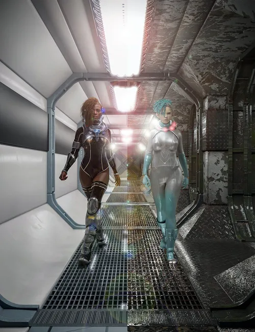 Orestes Sci Fi Corridors Bundle