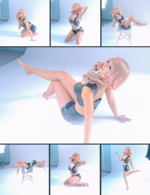 P Mega Pin Up Pose Pack