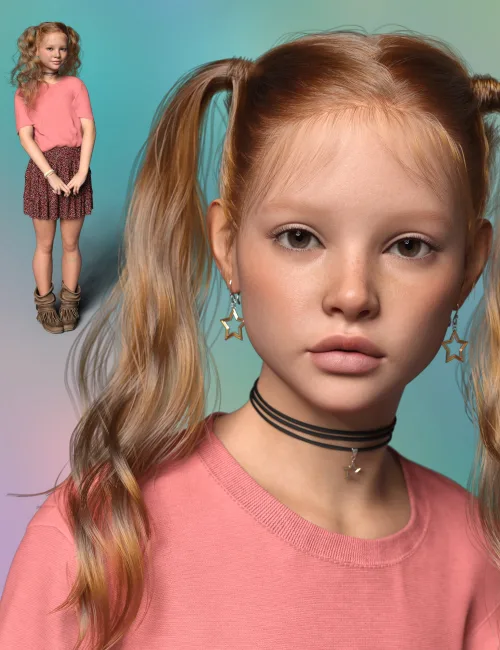 P3D Astrid HD with Expressions for Genesis 9
