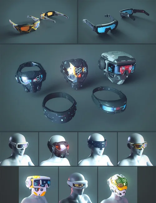 Polish Sci-Fi Head Gadgets