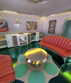 Pulp Sci Fi Living Room - FS