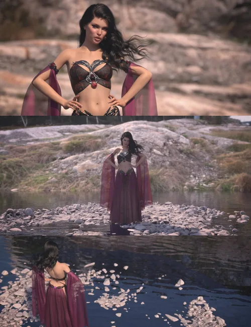 Quick 2.5D Scenes - Rocks - Low On Ground