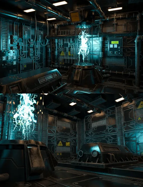 Sci-Fi Reactor Chamber