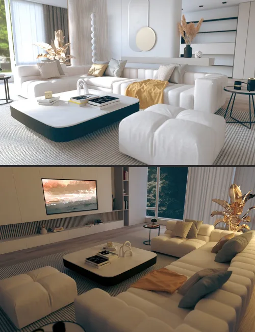 Simplism Interior Scene 01