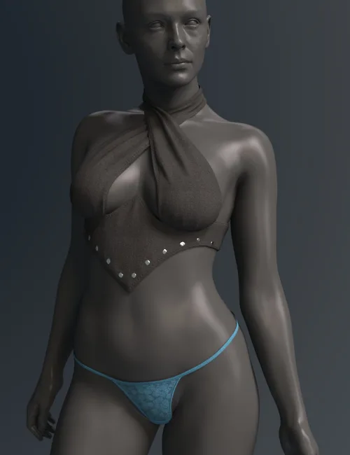 SPR Minimalist Cross Bodysuit for Genesis 9