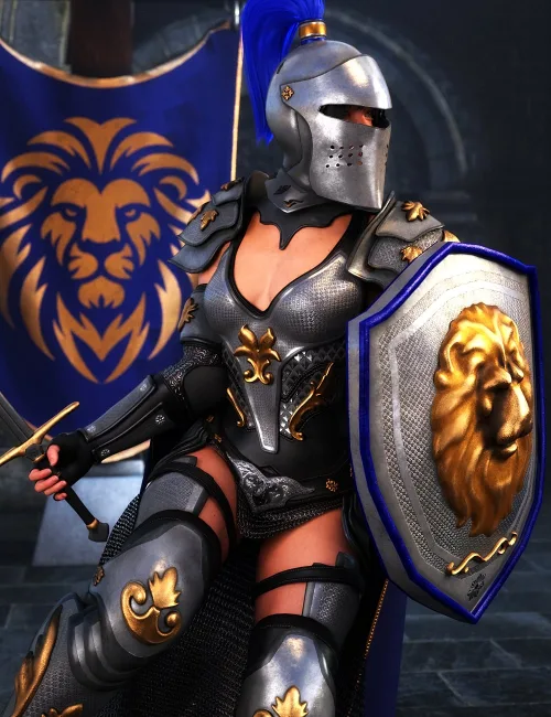 Stormguard Fantasy Armor Bundle for Genesis 9 Females