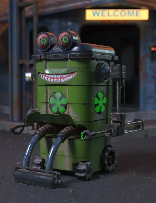 The Cog Regime Robo Bin