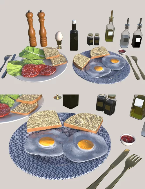 TS Breakfast and Condiments