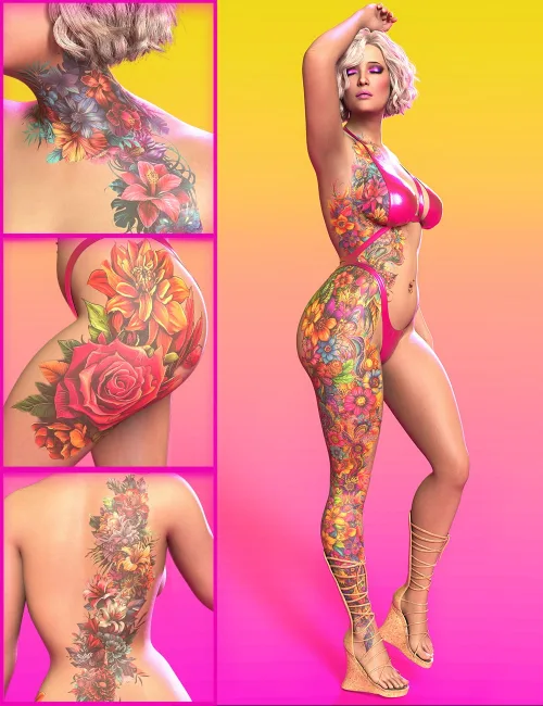 Twizted Tats Vol 5 Summer for Genesis 9