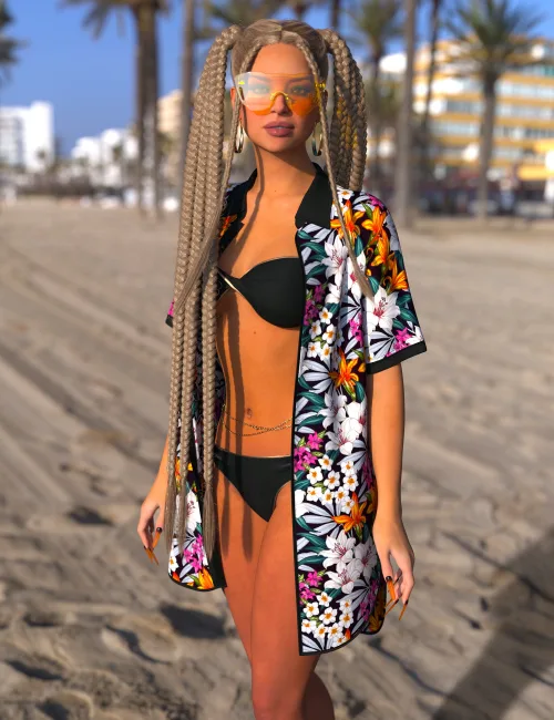 VERSUS - dForce Long Beach Shirt Texture Add-On