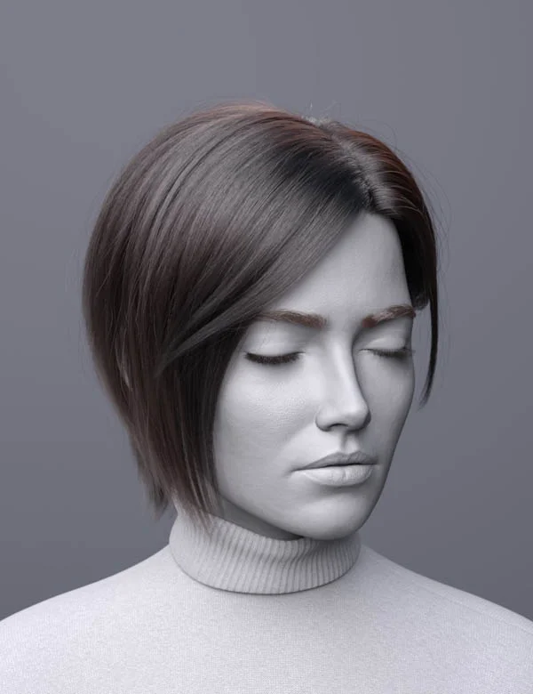 dForce FV Noir Bob Hair for Genesis 9