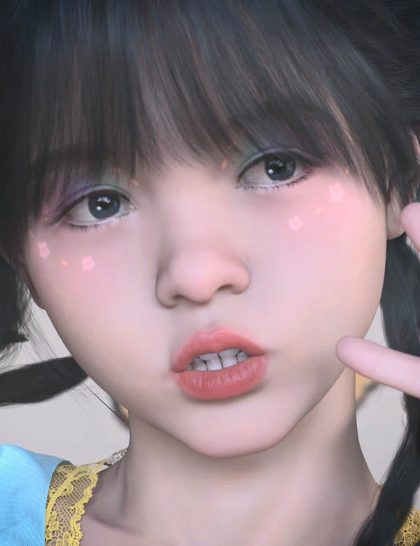 GF Luna Drizzle HD for Genesis 9 Feminine