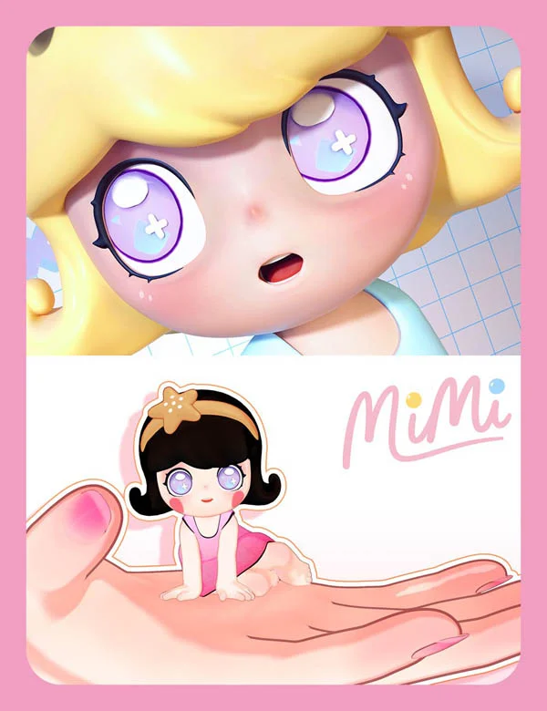 Nirv,Ocean,Melody,Character,Bundle