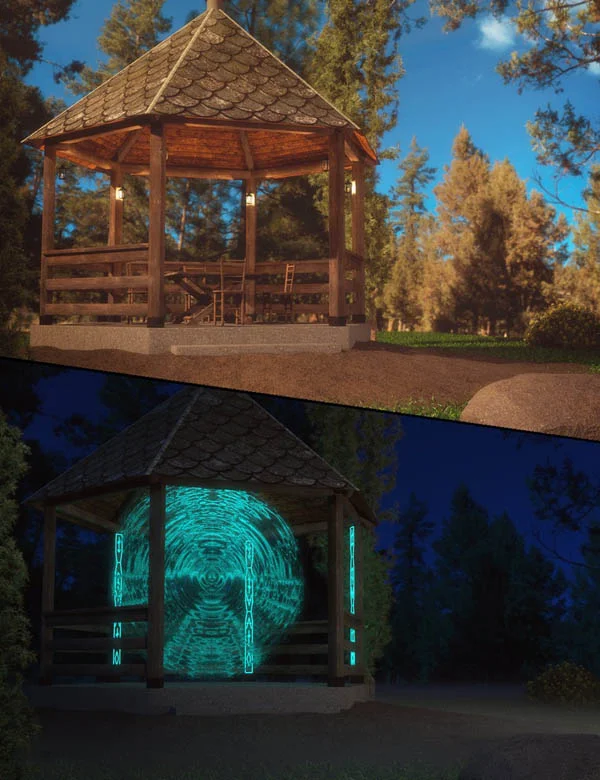 Enchanted Portal Gazebo