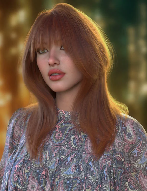 dForce Hope Hair for Genesis 9