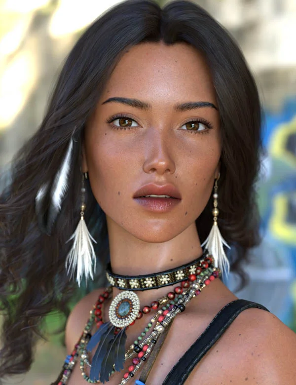 Naturally Bending Aleda HD for Genesis 9 Feminine