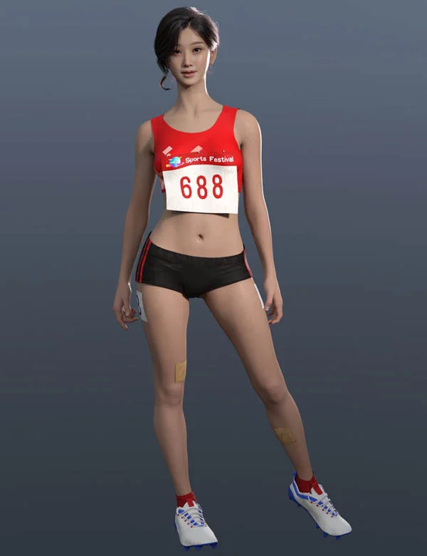 dForce Lala Racing Kit for Genesis 9