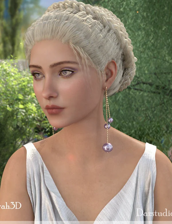 Arah3D Pandora Hair for G8F and G9