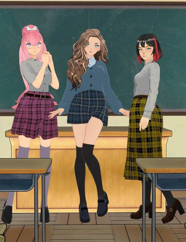 dForce Librariancore Outfit Toon Texture Add-On