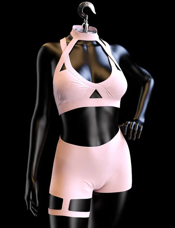 dForce NA Fitness Outfit for G8 and G8.1F